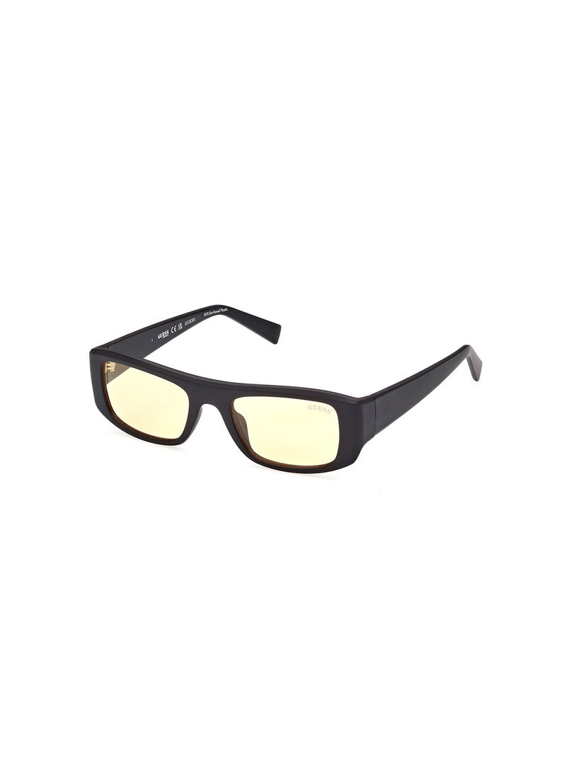 GUESS نظارات شمسية مستطيلة للحماية من الأشعة فوق البنفسجية - GU827802E51 - حجم العدسة: 51 مم - Image 1